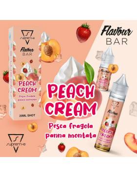 Suprem-e FlavourBar PEACH CREAM 20ml aroma Shot lp