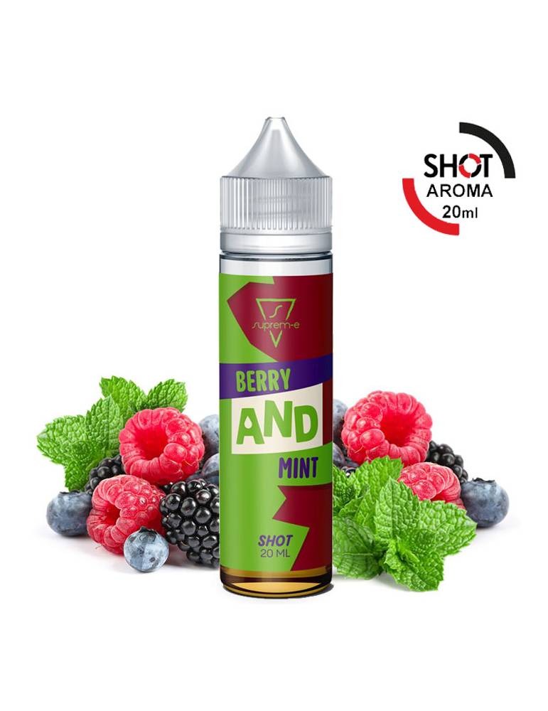 Suprem-e AND - BERRY AND MINT 20ml aroma Shot Fruit