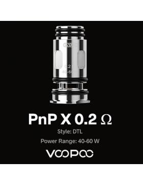 VooPoo PNP-X coil 0,2ohm/40-60W (1 pz) DTL
