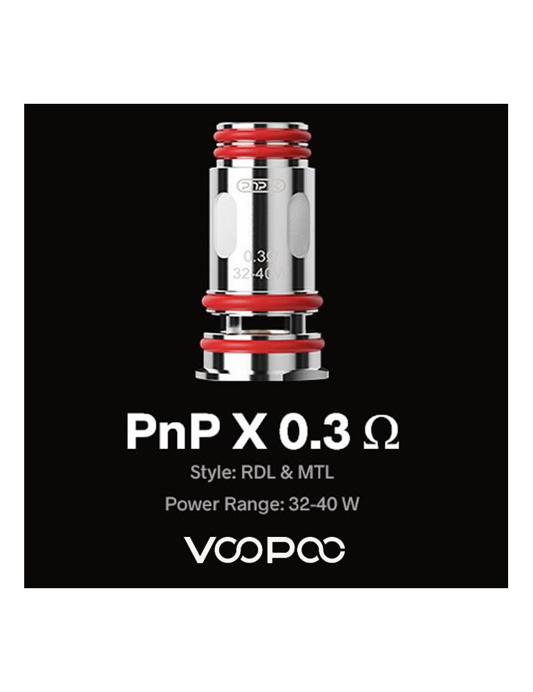 VooPoo PNP-X coil 0,3ohm/32-40W (1 pz) RDTL