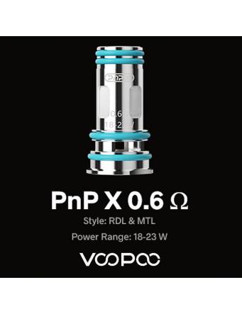 VooPoo PNP-X coil 0,6ohm/18-23W (1 pz) MTL