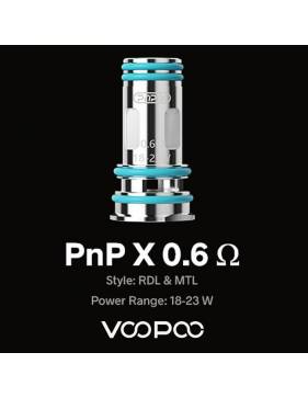 VooPoo PNP-X coil 0,6ohm/18-23W (1 pz) MTL