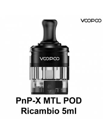 VooPoo PNP-X MTL pod di ricambio 5ml (2 pz)