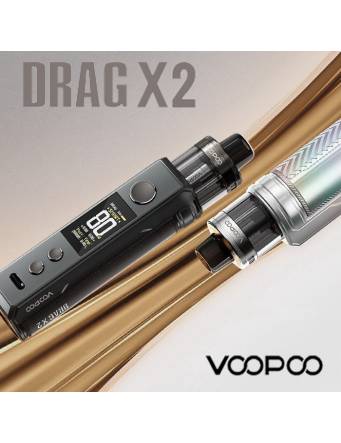 VooPoo DRAG X2 kit 80W/18650 (con PNP X DTL pod 5ml)