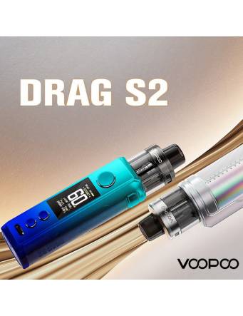 VooPoo DRAG S2 kit 2500mah/60W (con PNP X MTL pod 5ml)