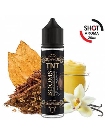TNT Vape BOOMS VCT GRAN RESERVE 20ml aroma SHOT (Vanilla Cream Tobacco Gran Reserve)
