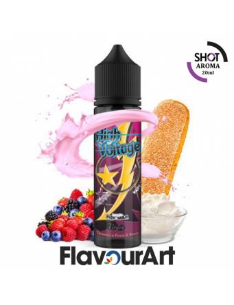 Flavourart High Voltage – BRAIN 20ml aroma Shot Cream (Tiramisù ai Frutti Bosco)