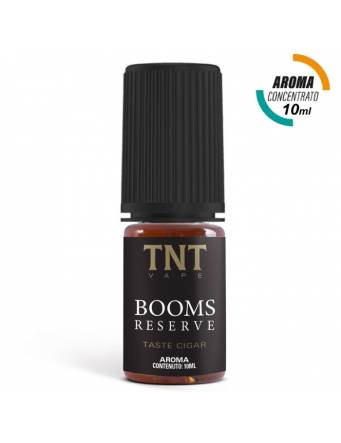 TNT Vape BOOMS RESERVE 10ml aroma concentrato Tabac lp
