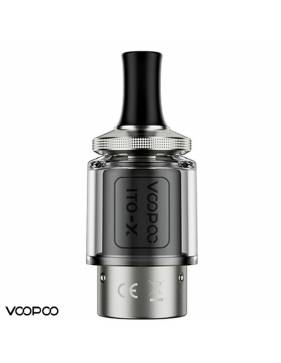 VooPoo ITO-X pod di ricambio 2ml (2 pz-NO coil) MTL-RDTL per DRAG Q e serie DORIC - Acciaio