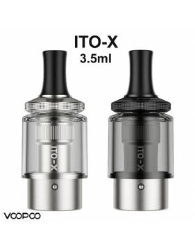 VooPoo ITO-X pod di ricambio 3,5ml (2 pz-NO coil) MTL-RDTL per DRAG Q e serie DORIC