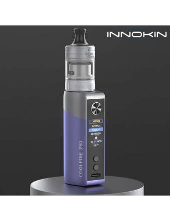 Innokin COOLFIRE Z60 kit 2500mah/60W (con ZLIDE TOP tank 3-4.5ml) MTL-RDTL lp